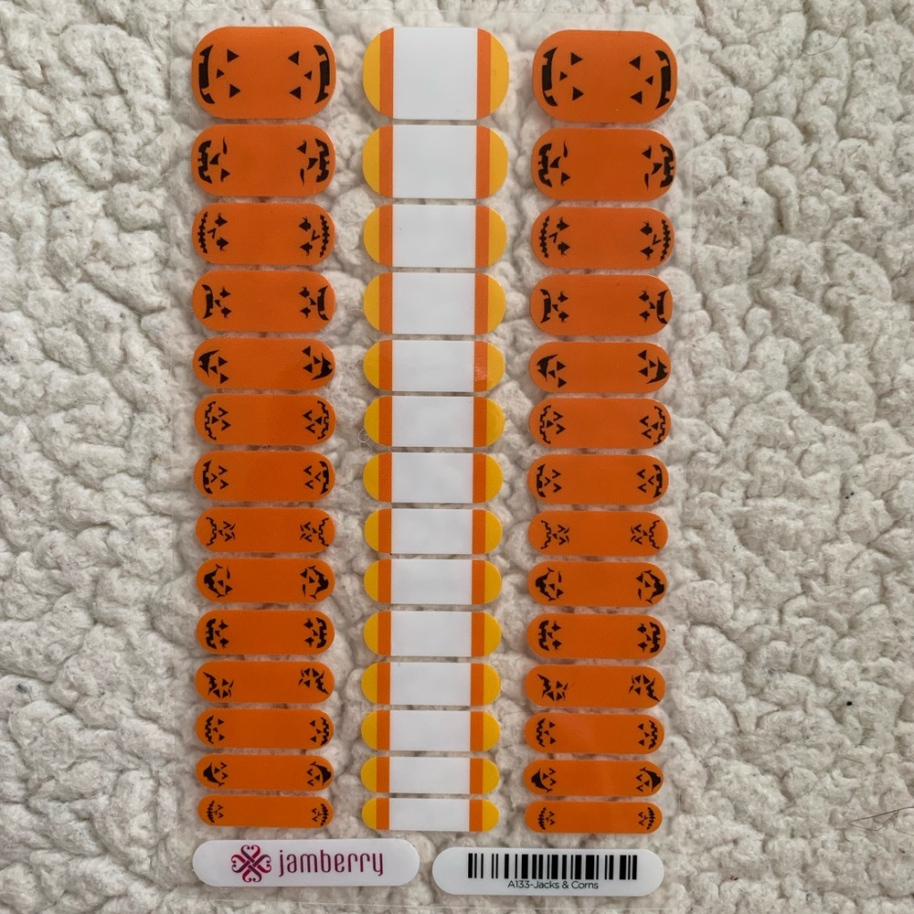 🎃 Jamberry Junior Nail Wraps (full sheet)